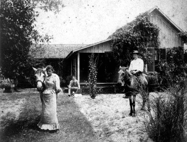People at a residence in Orlando.