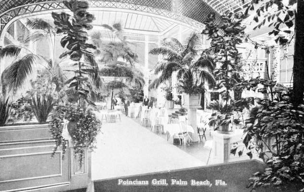 The Poinciana Grill of the Royal Poinciana.