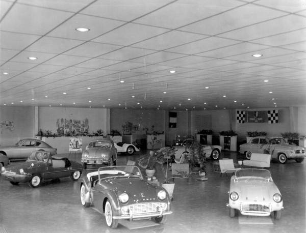 Cars on display - Pensacola, Florida.
