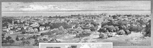 Drawing of Pensacola.