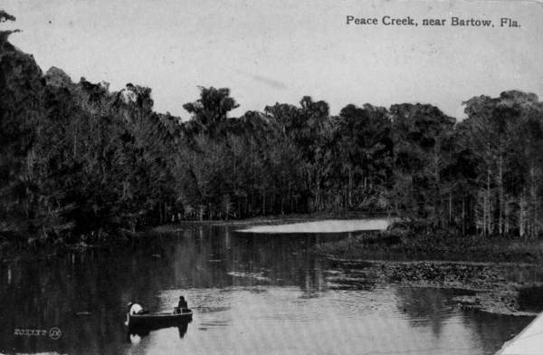 Peace Creek near Bartow, Florida.
