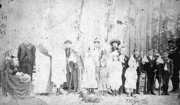Midland school group portrait
