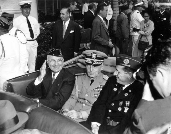 President Harry Truman : Miami Beach, Florida.