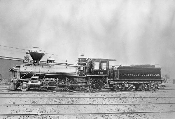 Titusville Lumber engine number 592