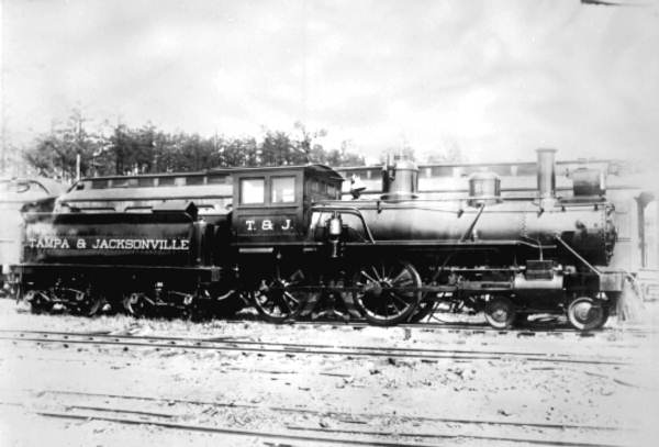 Tampa and Jacksonville Railway Company engine #59