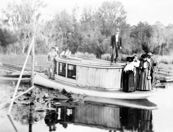 The "Florence" on the Oklawaha River