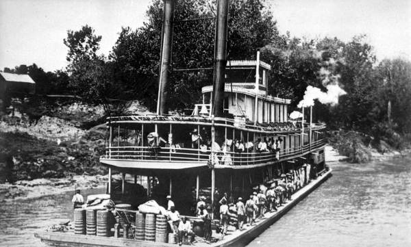 "Three States" on the Apalachicola River