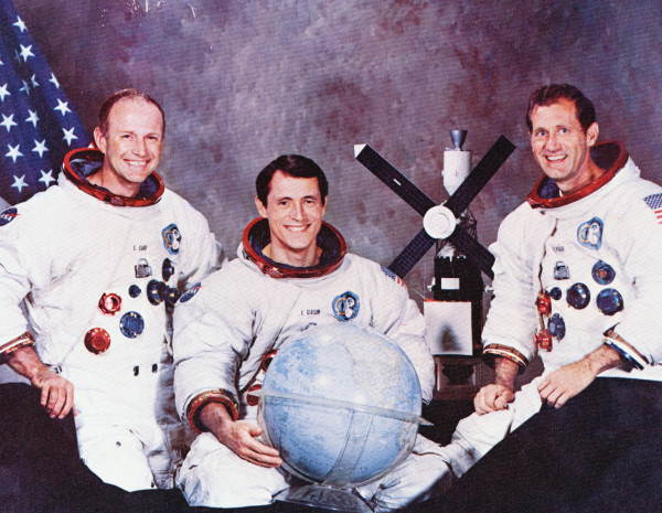 Prime crew members of the third manned Skylab space mission