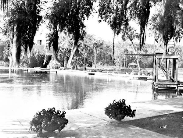 View across De Leon Springs