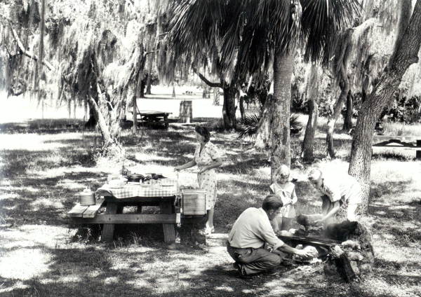 Family picnic - Myakka City, Florida