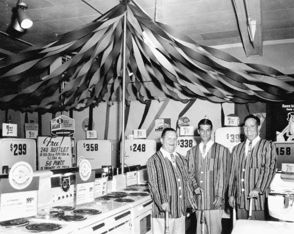 Sears appliance salesmen dressed to sell!