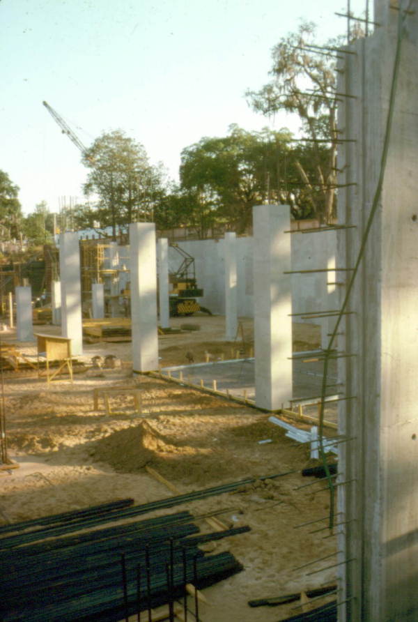 Foundation started for R.A. Gray building - Tallahassee, Florida