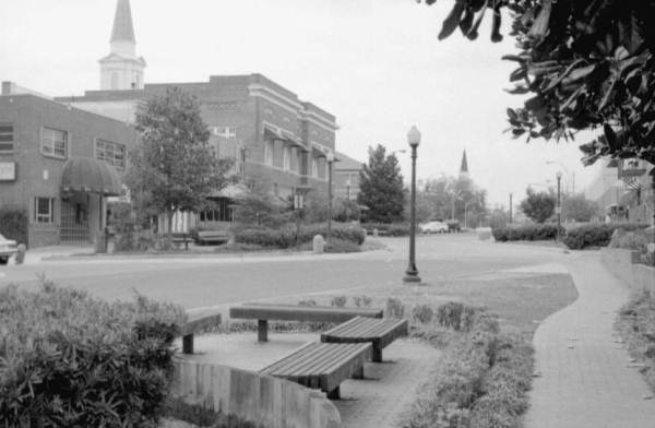 Looking north on Adams Street : Tallahassee, Florida.