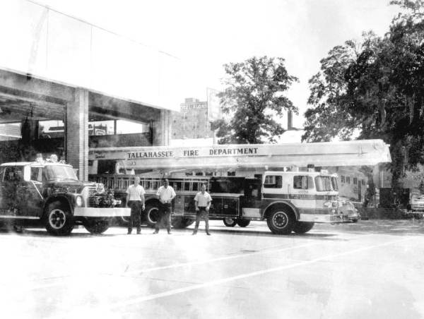 Tallahassee fire department on Adams street.