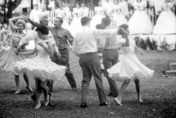 Dancers at the May Day party - Tallahassee, Florida