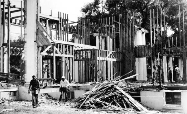 Governor's mansion after demolition - Tallahassee, Florida