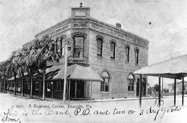 A business corner - Titusville, Florida.