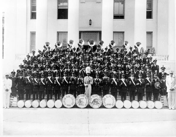 Florida A. & M. College band - Tallahassee, Florida.