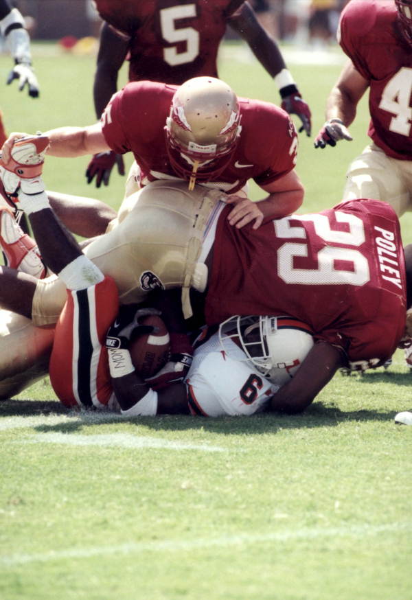 Florida State versus the University of Miami football game at Doak Campbell Stadium - Tallahassee, Florida.