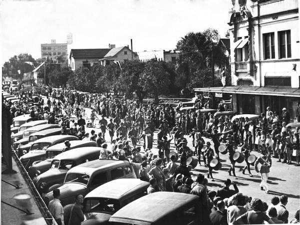 Parade at the Florida Orange Festival - Winter Haven, Florida