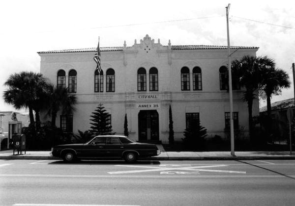 City hall building - Fort Pierce, Florida.
