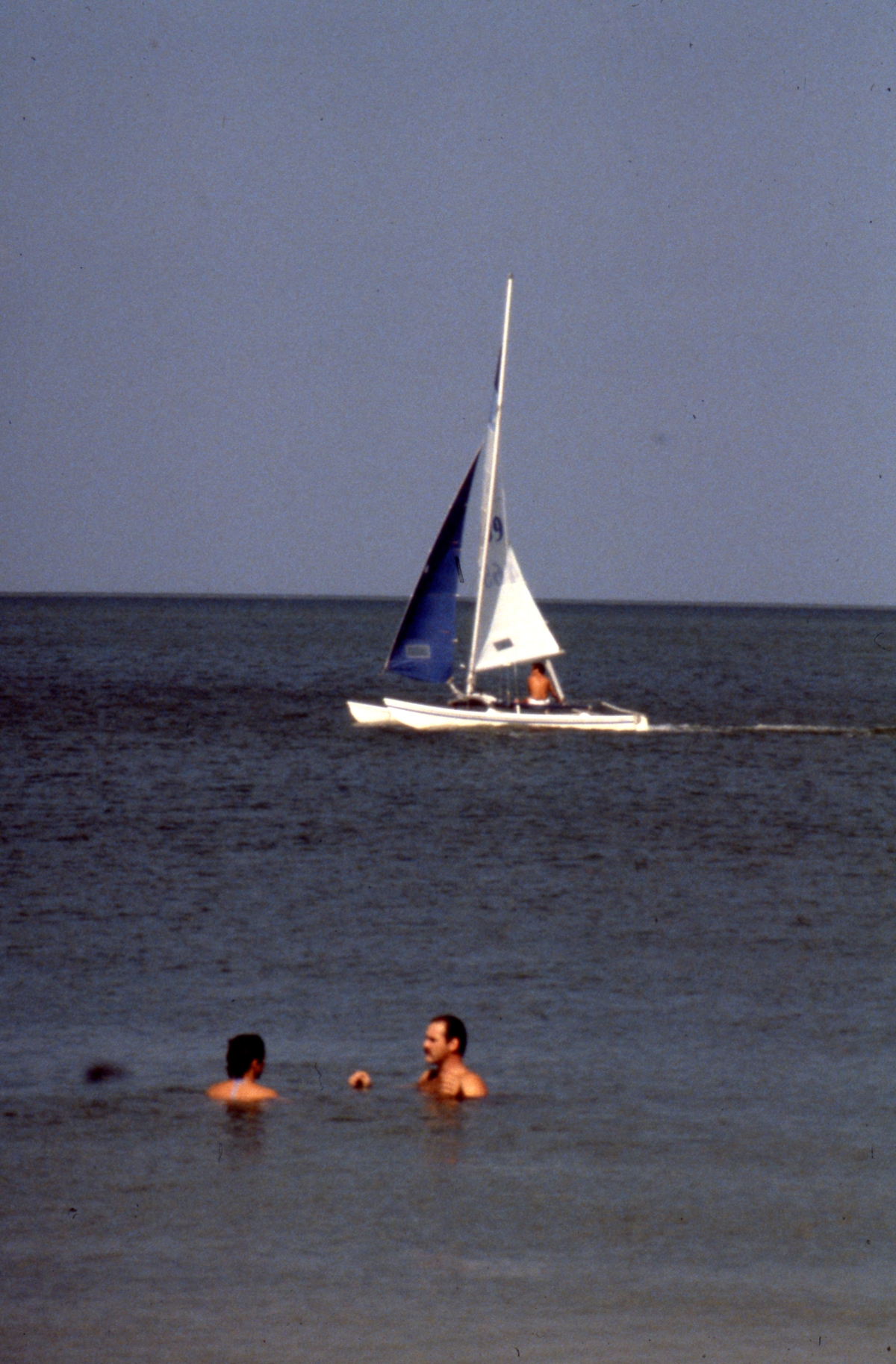 Catamaran boaters enjoying a day out on the water - Naples, Florida