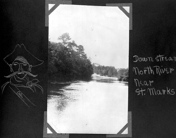Downstream northern Saint Marks River
