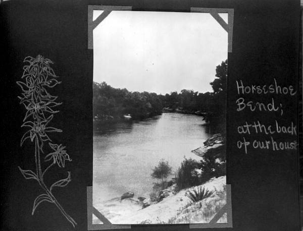 Horseshoe bend along the Suwannee River