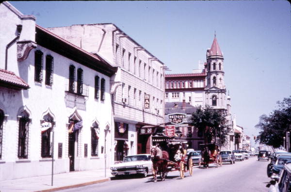 View of Cathedral Place - Saint Augustine, Florida.