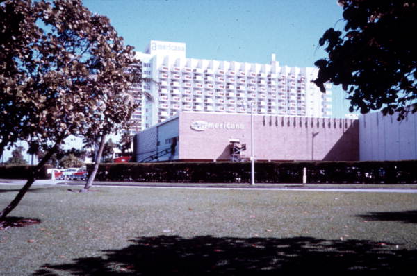 View of the Americana Hotel - Bal Harbour, Florida