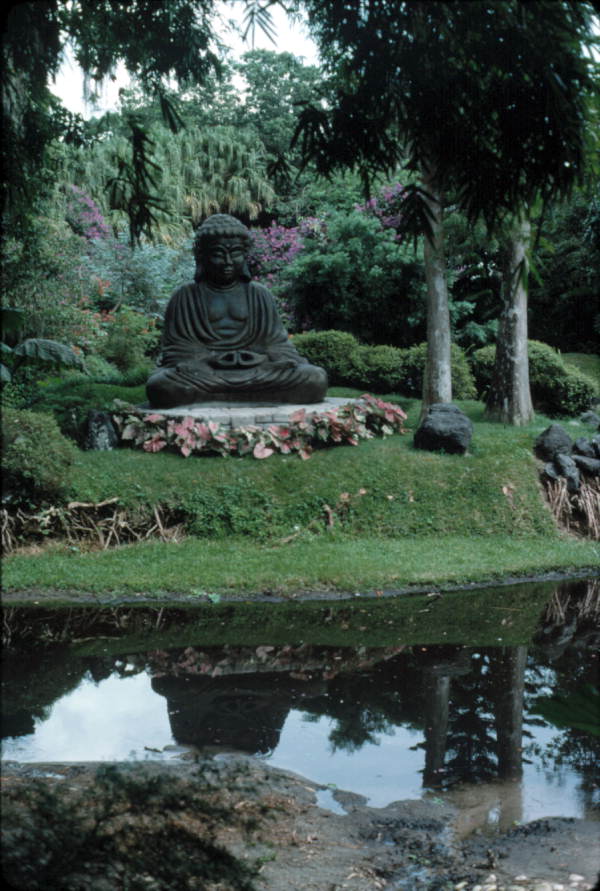 Buddha statue in Cypress Gardens - Winter Haven, Florida