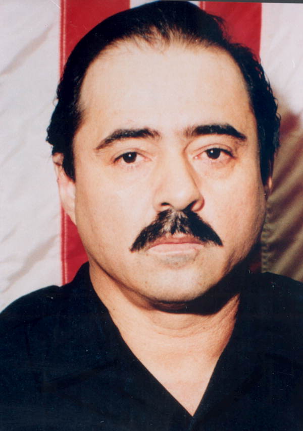Portrait of Miami Police Department officer Carlos Santiago