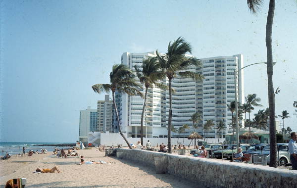 View of Miami's Beaches - Miami Beach, Florida
