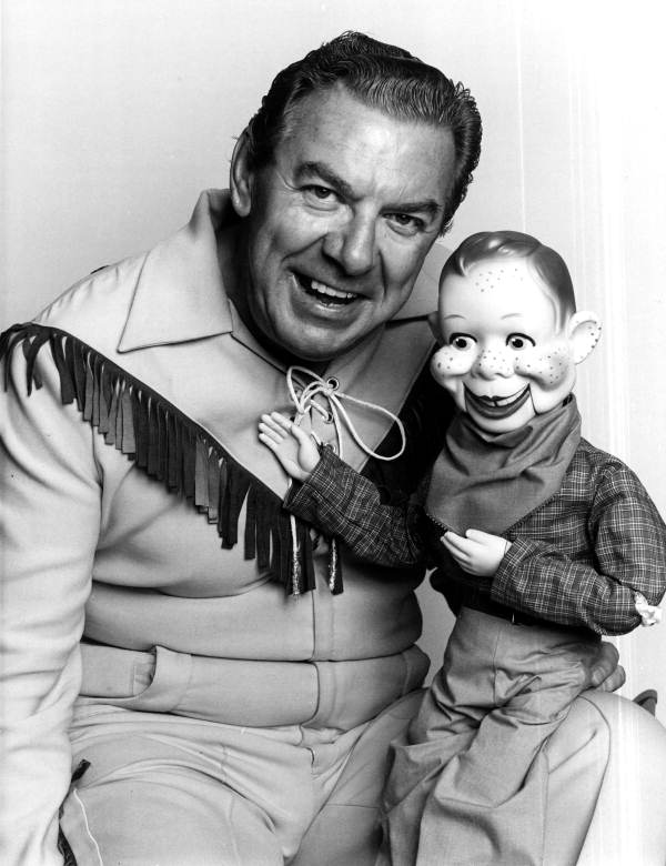 Portrait of Buffalo Bob Smith and Howdy Doody - Fort Lauderdale, Florida.