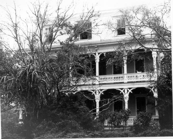 Historic house of Dr. Joseph Y. Porter at 429 Caroline Street - Key West, Florida.