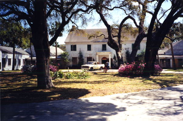 Park staff at the Ribault Clubhouse on Fort George Island.