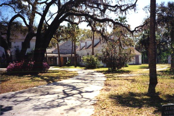 Park staff at the Ribault Clubhouse on Fort George Island.