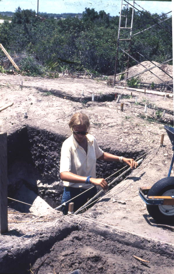 Excavation at Warm Mineral Springs.
