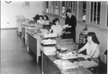 Women working in building 49 at the U.S. Navy Mine Countermeasures Station - Panama City, Florida