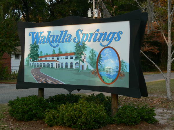 Sign at the Edward Ball Wakulla Springs State Park