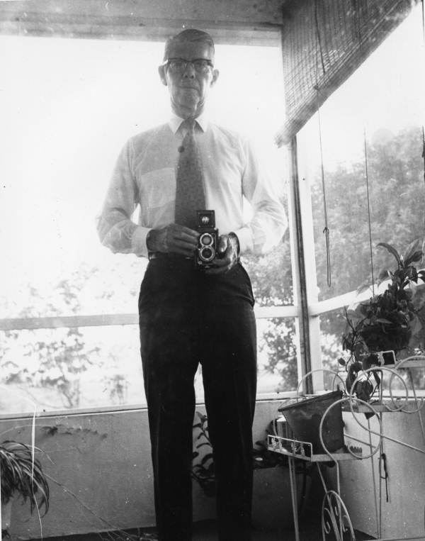 Self-portrait of amateur photographer George Washington Strickland of Miami, Florida.