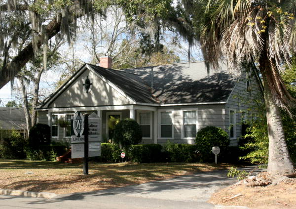 Office for Dye Law at 236 E. 5th Ave. and Galloway, Brennan & Billmeier, PA at 240 E. 5th Ave. in Tallahassee, Florida.