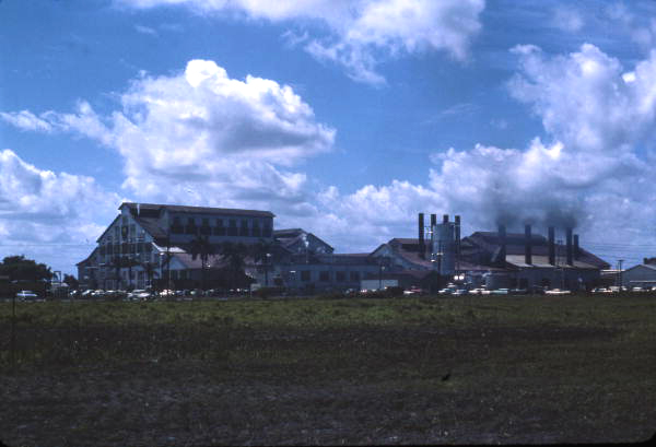 View of the U.S. Sugar Corp. processing plant in Clewiston, Florida.