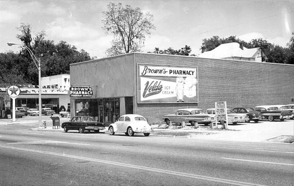 Brown's Pharmacy at 441 N. Monroe St. in Tallahassee, Florida.
