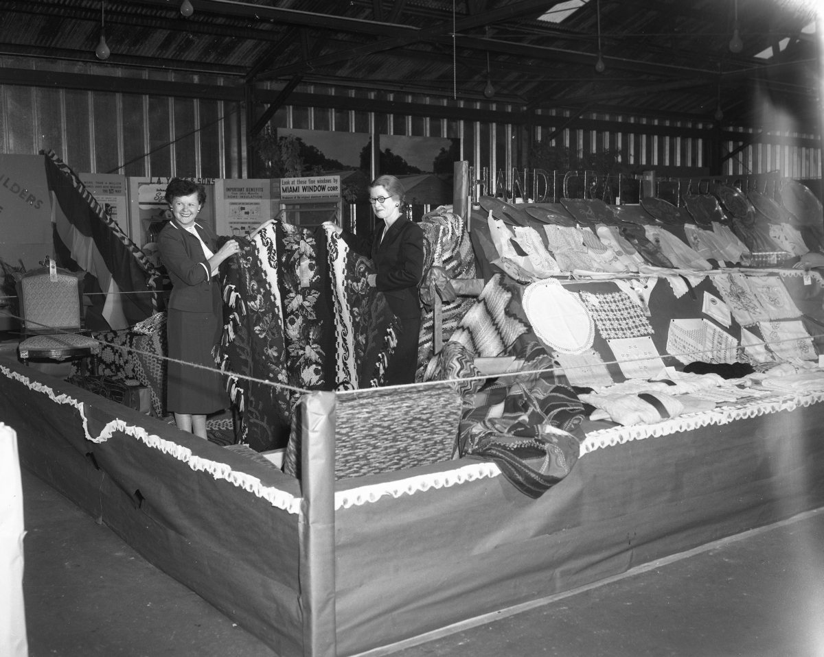 Rugs at the North Florida Fair.