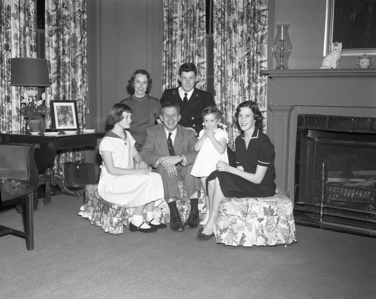 LeRoy Collins and his family.