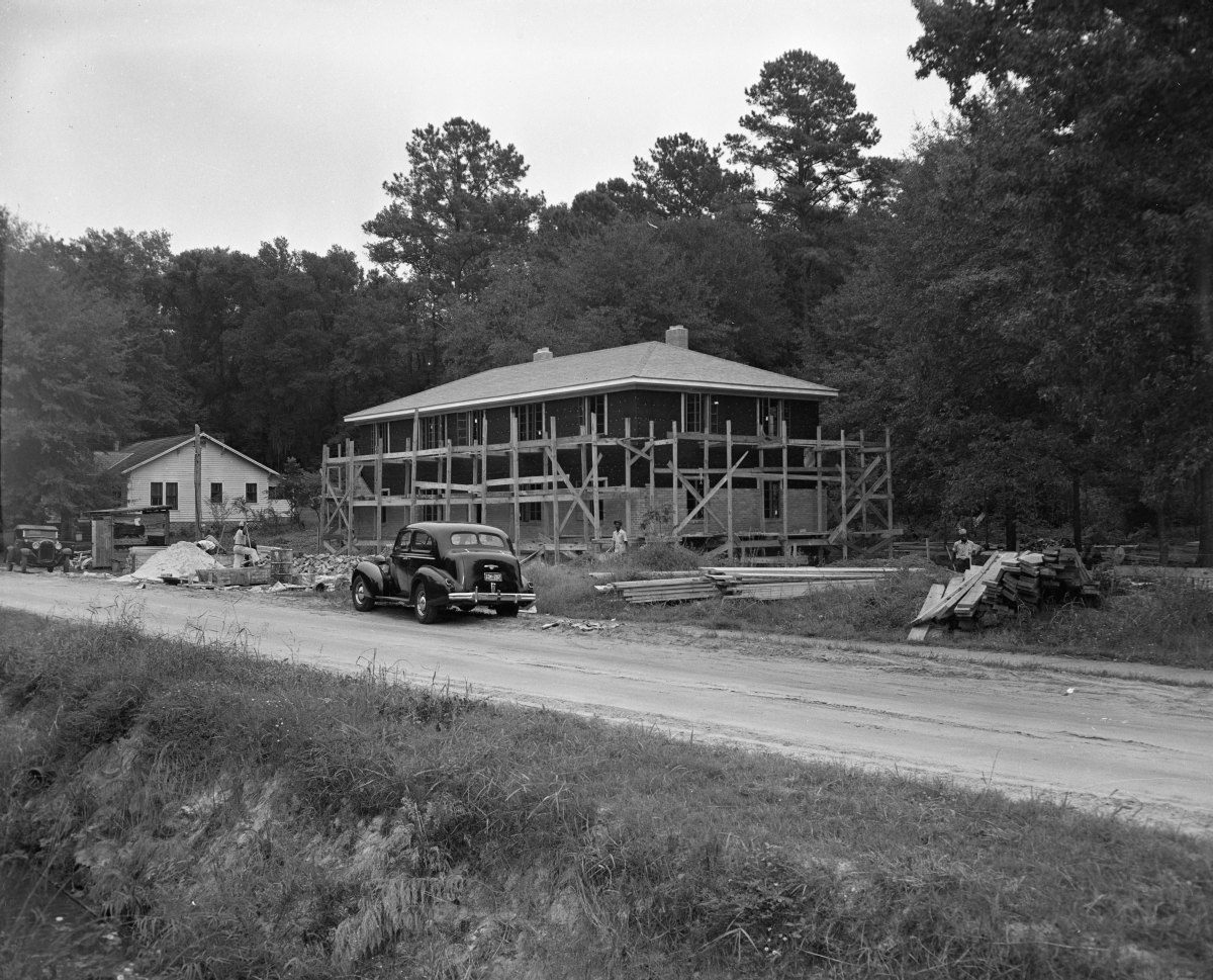 Home in the suburbs of Tallahassee.