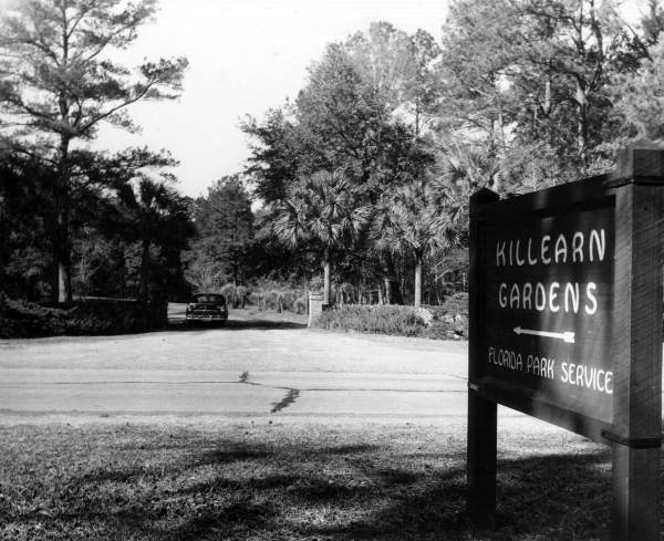 Entrance to Killearn Gardens - Tallahassee, Florida.