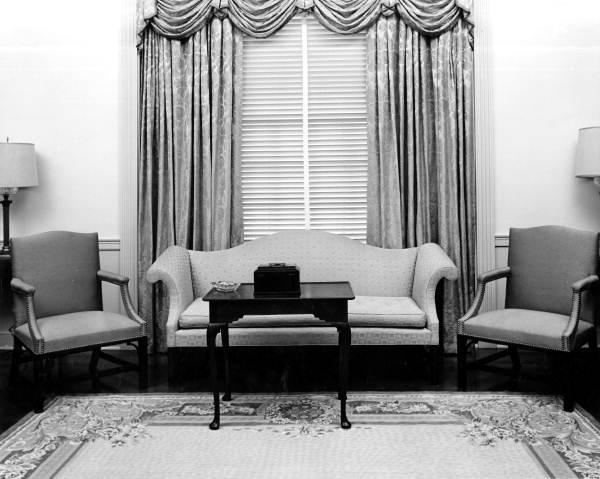 Formal drawing room in the Florida Governor's Mansion - Tallahassee, Florida