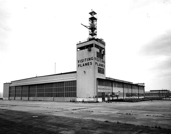 View of a control tower at the naval base - Green Cove Springs, Florida